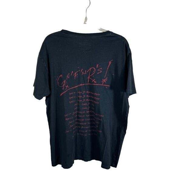 Riff Stars Guns an’ Roses Concert Graphic T Shirt - Picture 2 of 4